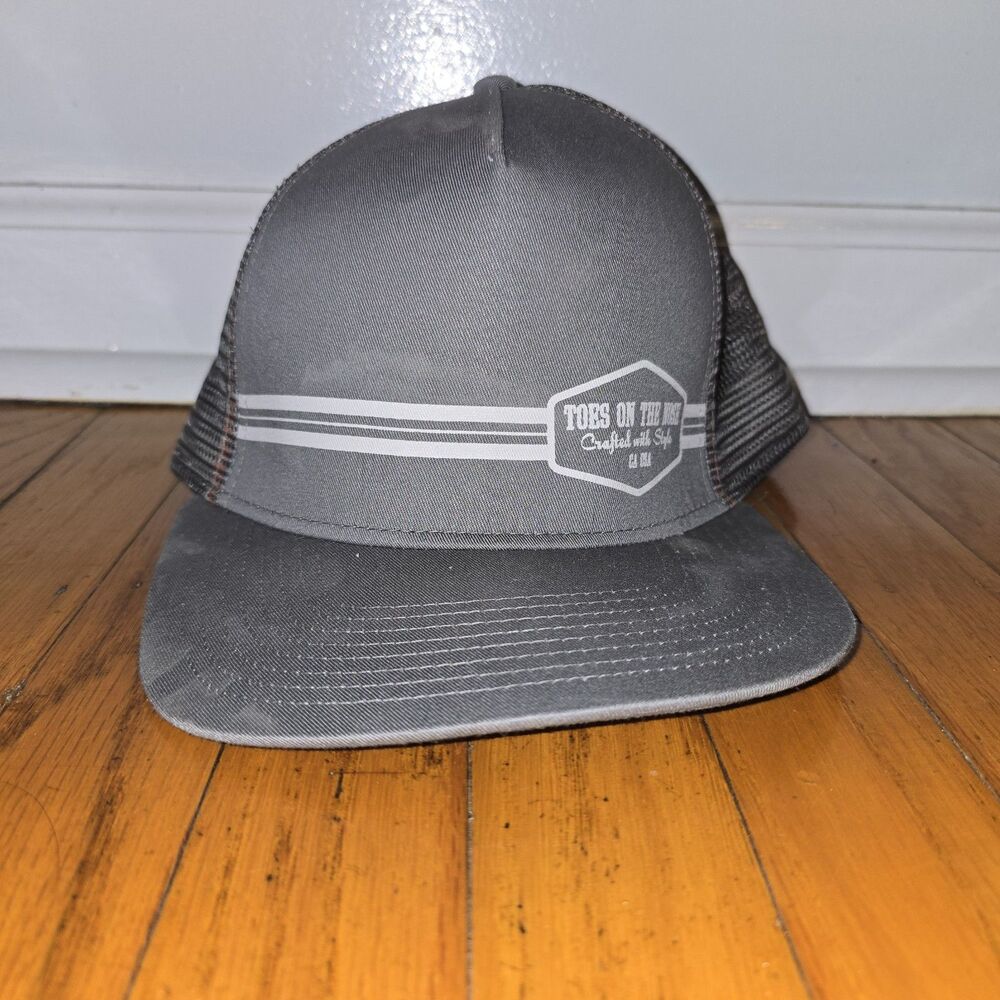 Toes On The Nose SnapBack Baseball Hat/Cap. Adjustable, One Size Mesh